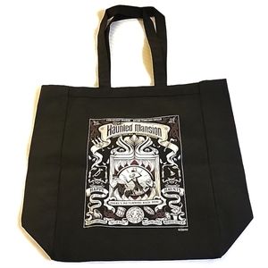 NWOT Disney's Haunted Mansion Canvas Tote